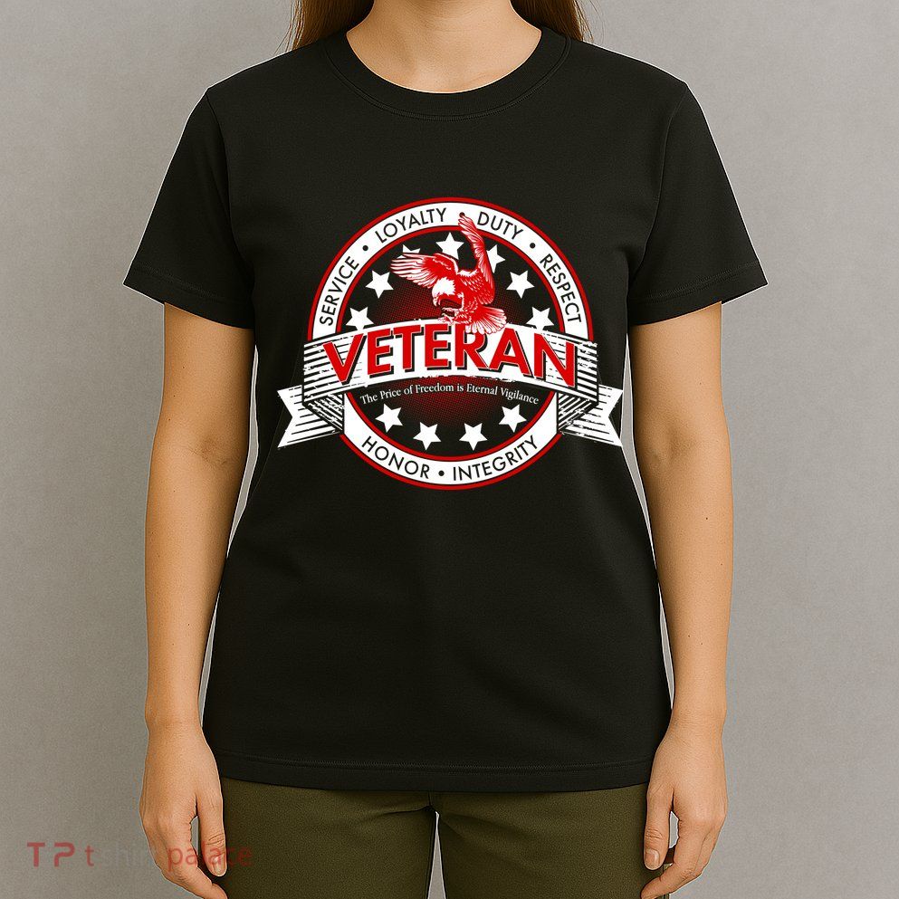 Veteran Price Of Freedom Emblem T-Shirt