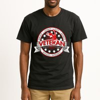 Veteran Price Of Freedom Emblem Tall T-Shirt
