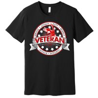 Veteran Price Of Freedom Emblem Premium T-Shirt