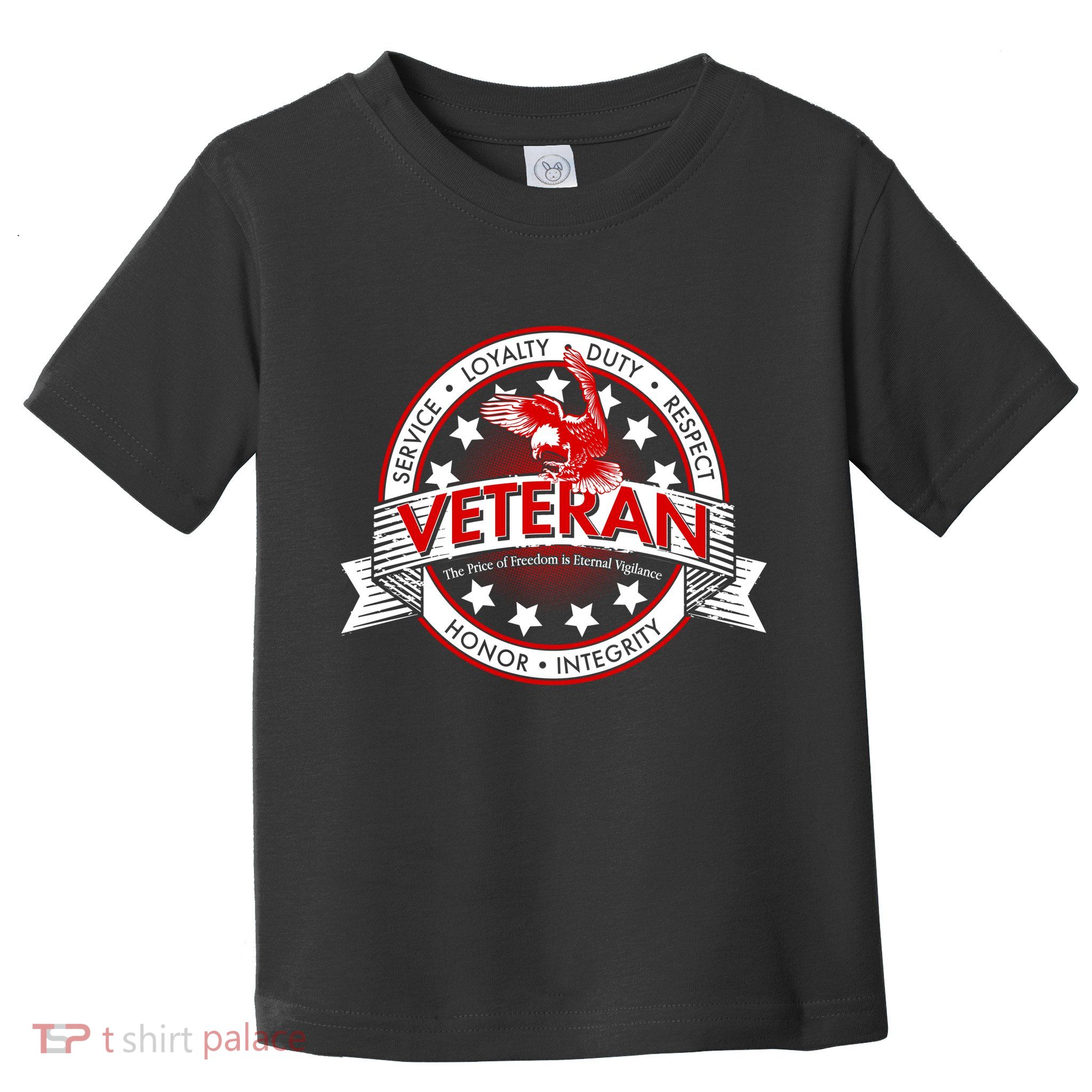 Veteran Price Of Freedom Emblem Toddler T-Shirt