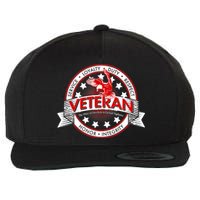 Veteran Price Of Freedom Emblem Wool Snapback Cap