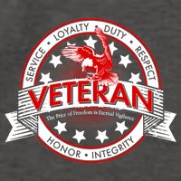 Veteran Price Of Freedom Emblem Vector Backpack