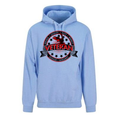 Veteran Price Of Freedom Emblem Unisex Surf Hoodie