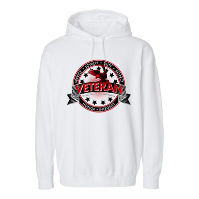 Veteran Price Of Freedom Emblem Garment-Dyed Fleece Hoodie