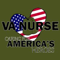 Veteran VA Nurse Caring For America's Heroes Long Sleeve Shirt