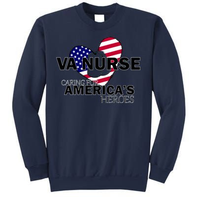 Veteran VA Nurse Caring For America's Heroes Sweatshirt