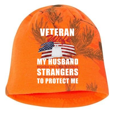 Veteran Wife Kati - Camo Knit Beanie