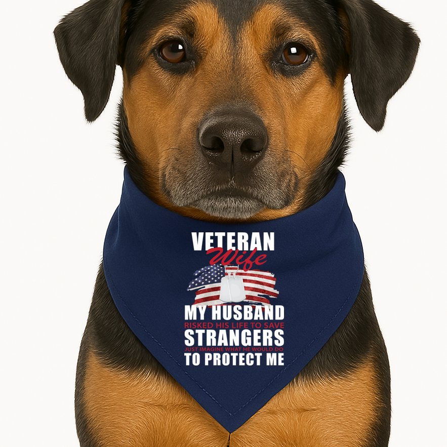 Veteran Wife USA-Made Doggie Bandana