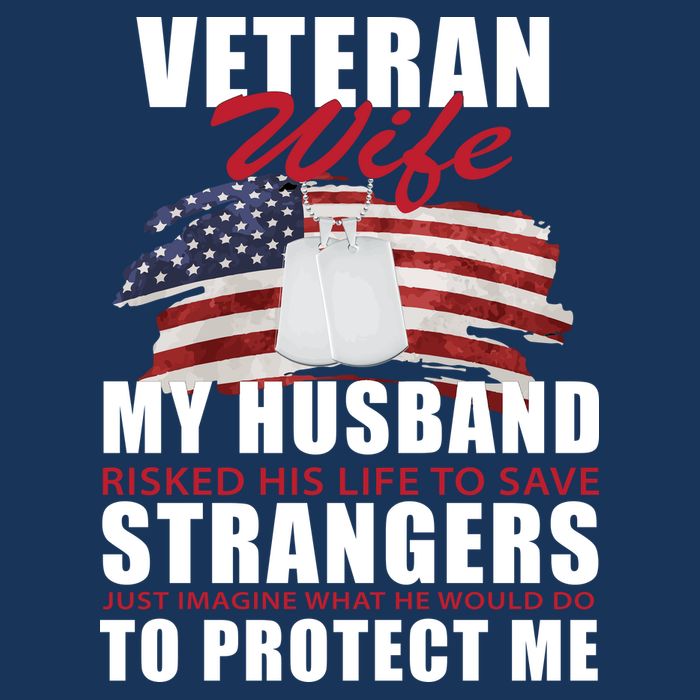 Veteran Wife USA-Made Doggie Bandana