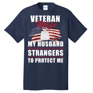 Veteran Wife Tall T-Shirt