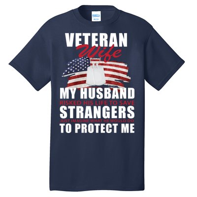 Veteran Wife Tall T-Shirt