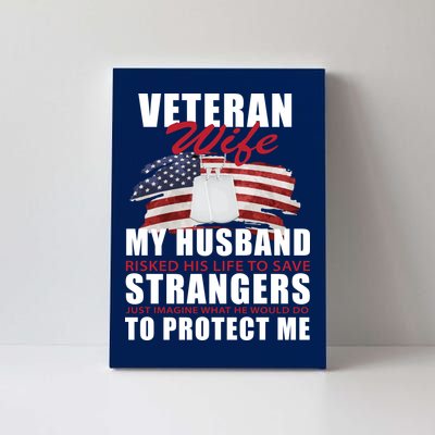 Veteran Wife Canvas