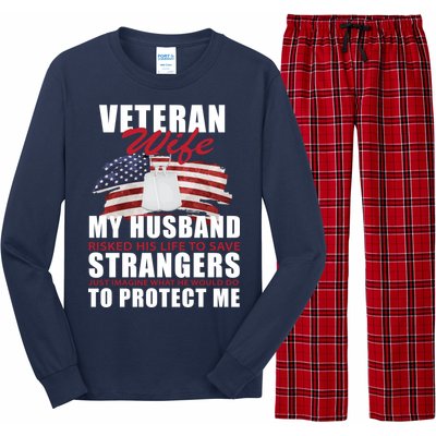 Veteran Wife Long Sleeve Pajama Set