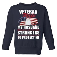 Veteran Wife Toddler Sweatshirt