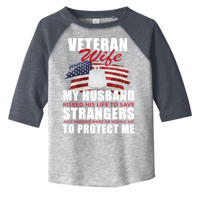 Veteran Wife Toddler Fine Jersey T-Shirt