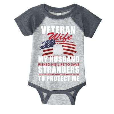 Veteran Wife Infant Baby Jersey Bodysuit