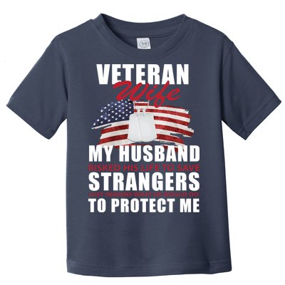 Veteran Wife Toddler T-Shirt