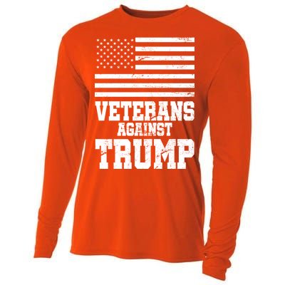 Veterans Against Trump Cooling Performance Long Sleeve Crew