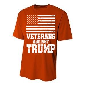 Veterans Against Trump Performance Sprint T-Shirt