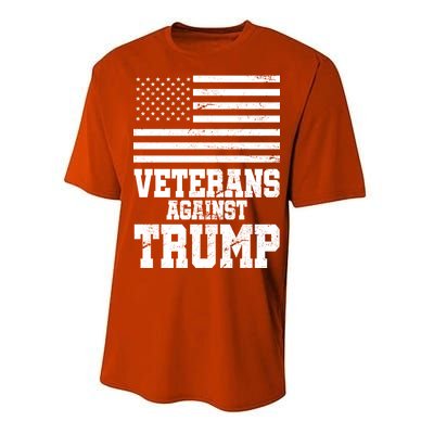 Veterans Against Trump Performance Sprint T-Shirt