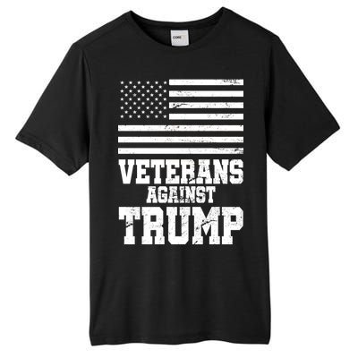 Veterans Against Trump Tall Fusion ChromaSoft Performance T-Shirt