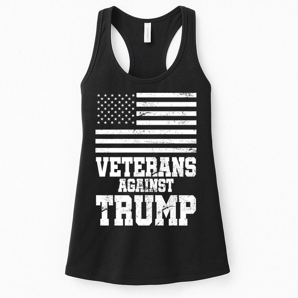Veterans Against Trump Womens Tank Top