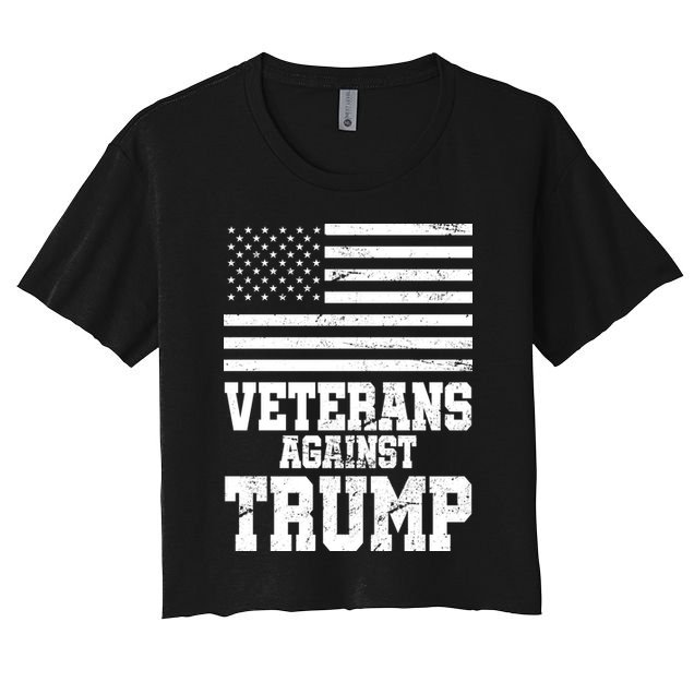 Veterans Against Trump Crop Top