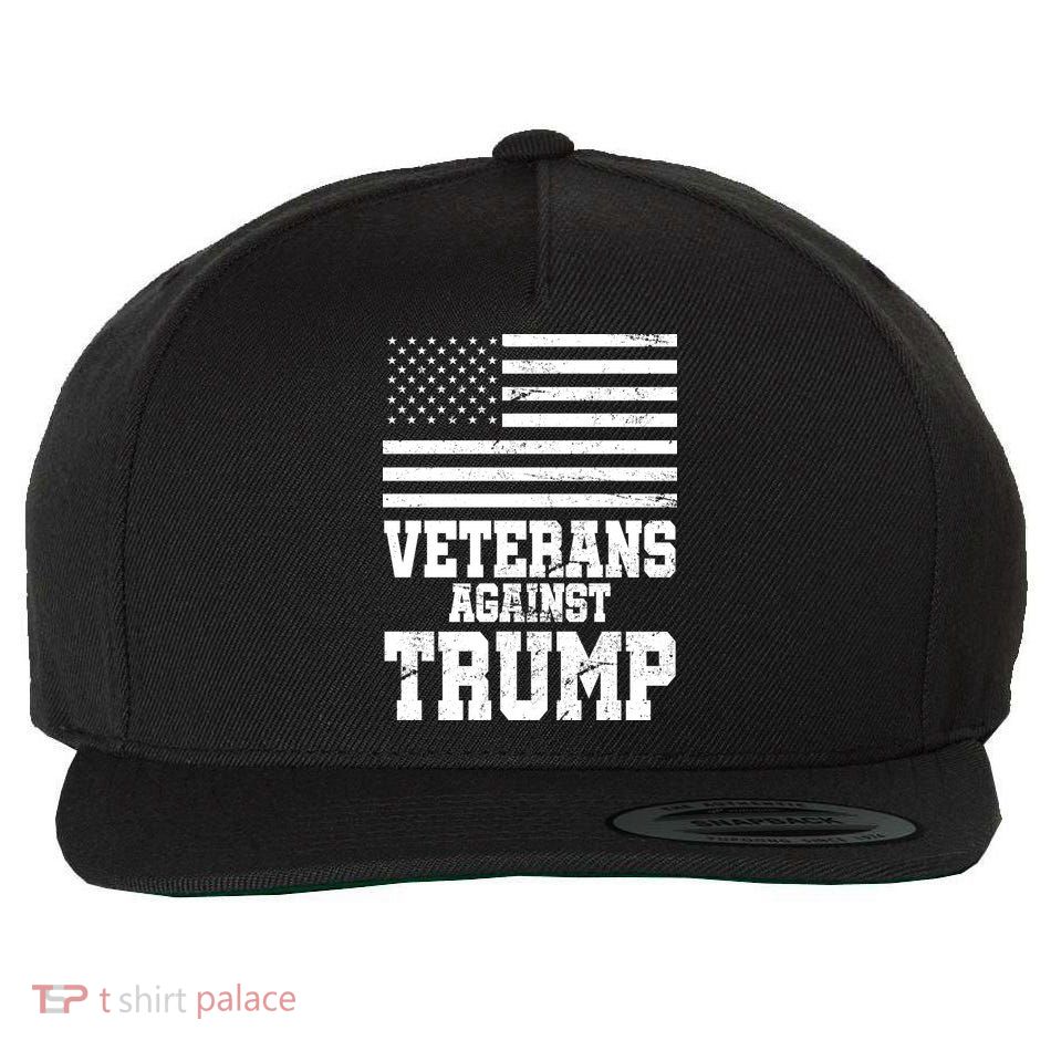 Veterans Against Trump Wool Snapback Cap