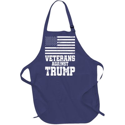 Veterans Against Trump Full-Length Apron With Pockets