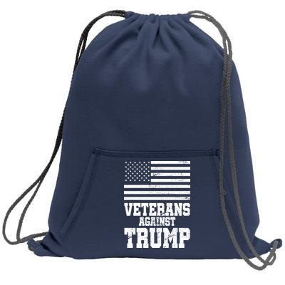 Veterans Against Trump Sweatshirt Cinch Pack Bag