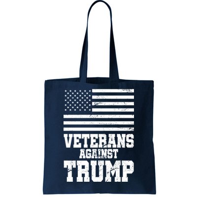 Veterans Against Trump Tote Bag