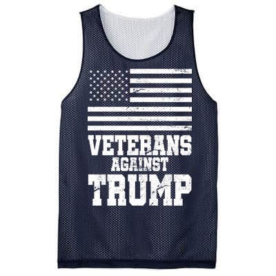 Veterans Against Trump Mesh Reversible Basketball Jersey Tank