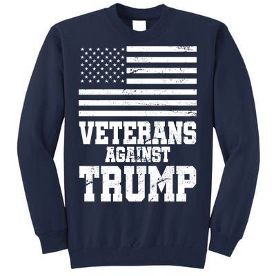 Veterans Against Trump Tall Sweatshirt