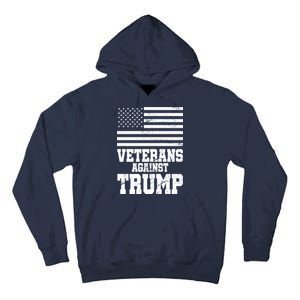 Veterans Against Trump Tall Hoodie