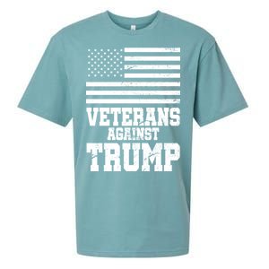 Veterans Against Trump Sueded Cloud Jersey T-Shirt