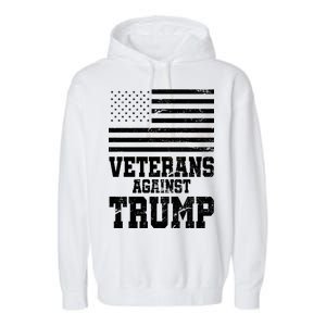 Veterans Against Trump Garment-Dyed Fleece Hoodie