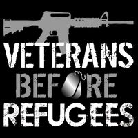 Veterans Before Refugees Cooling Performance Crew T-Shirt
