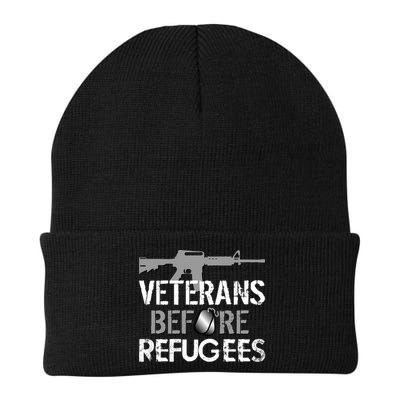 Veterans Before Refugees Beanie