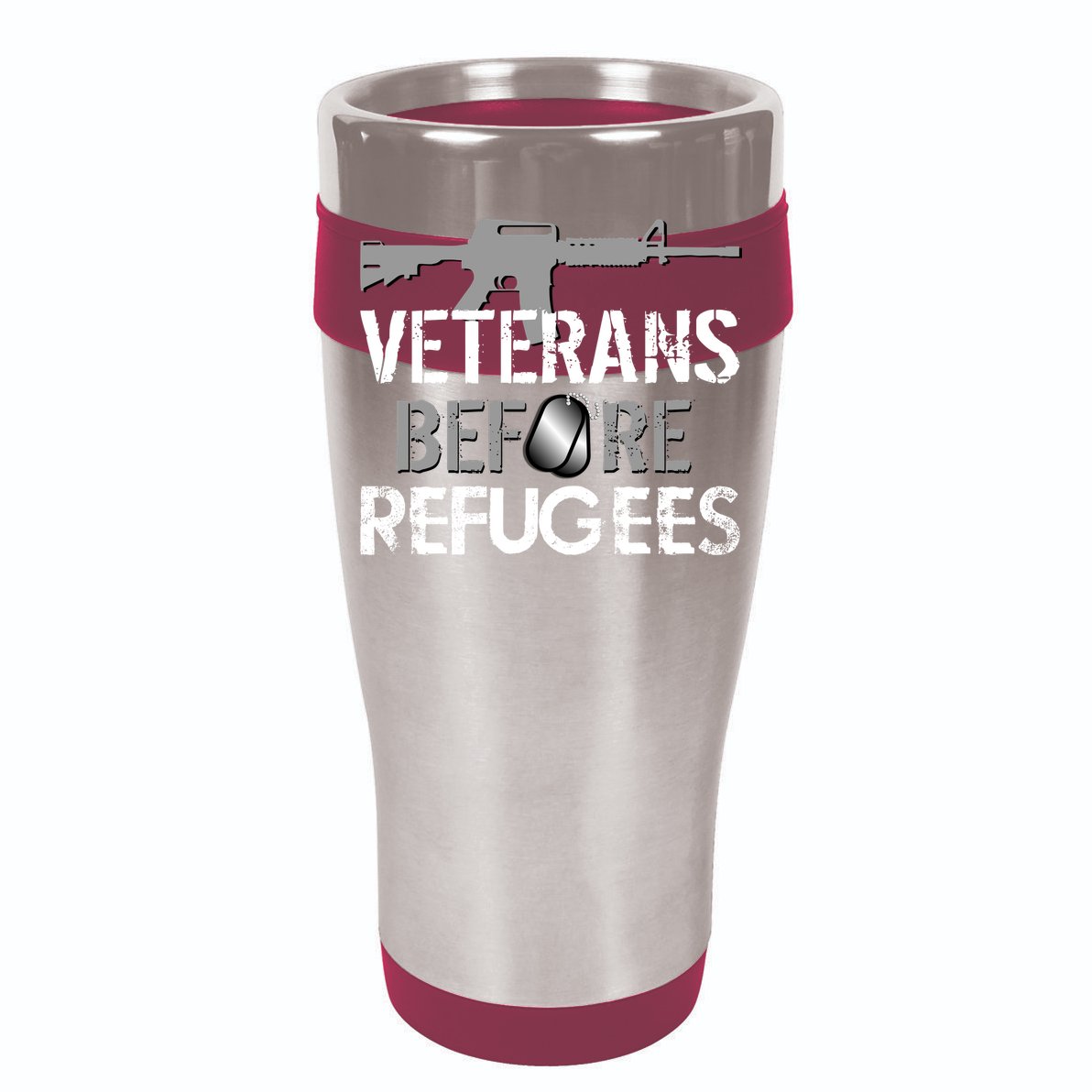 Veterans Before Refugees Cooling Performance Long Sleeve Crew