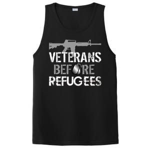 Veterans Before Refugees PosiCharge Competitor Tank