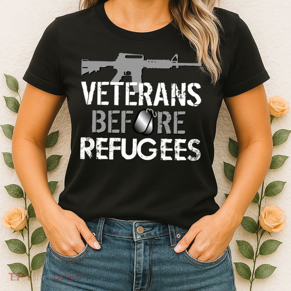 Veterans Before Refugees Women's T-Shirt