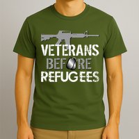 Veterans Before Refugees T-Shirt