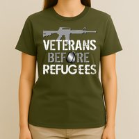 Veterans Before Refugees T-Shirt