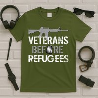 Veterans Before Refugees T-Shirt