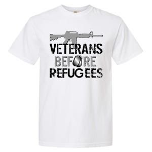 Veterans Before Refugees Garment-Dyed Heavyweight T-Shirt