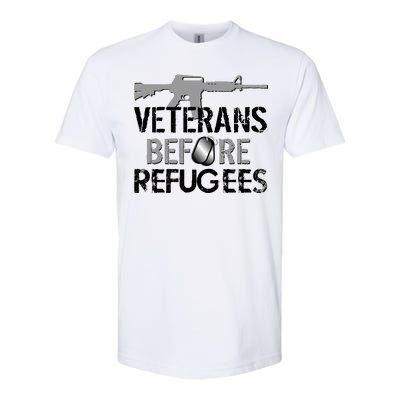 Veterans Before Refugees Softstyle® CVC T-Shirt