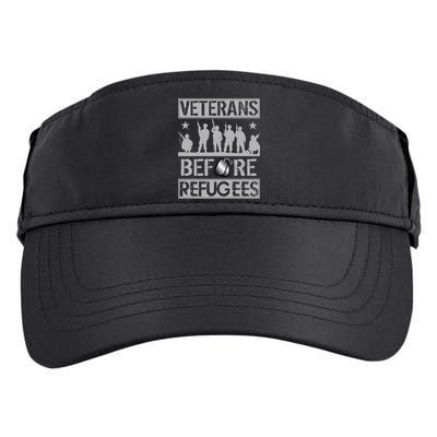 Veterans Before Refugees Veteran Adult Drive Performance Visor