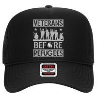 Veterans Before Refugees Veteran Trucker Hat