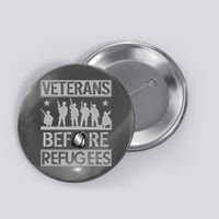 Veterans Before Refugees Veteran Button