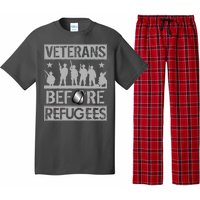 Veterans Before Refugees Veteran Pajama Set